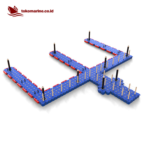 DERMAGA APUNG KUBUS APUNG 100 m2 - Design A 2 DERMAGA APUNG KUBUS APUNG 100 m2 - Design A - Image 2