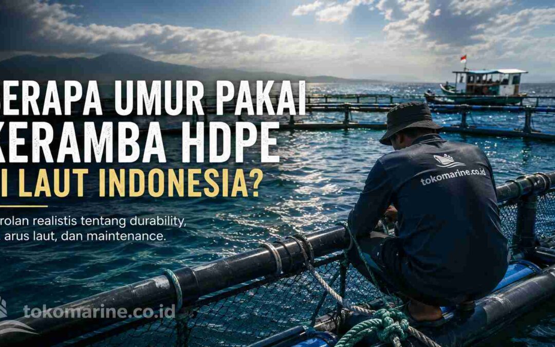 Berapa Umur Pakai Keramba HDPE di Laut Indonesia?