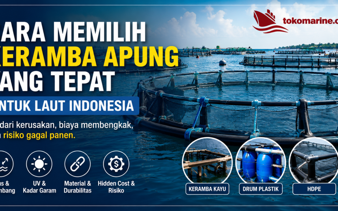 Cara Memilih Keramba Apung yang Tepat untuk Laut Indonesia