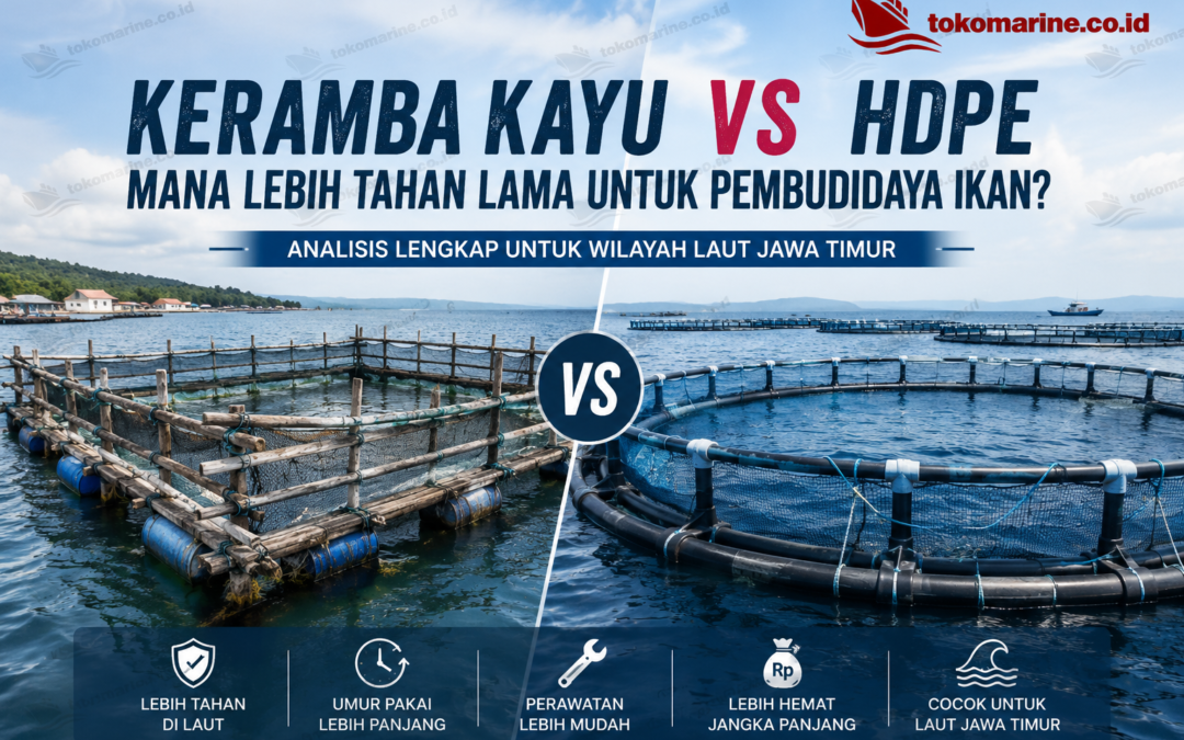 Keramba Kayu vs Keramba HDPE Mana Lebih Tahan Lama untuk Budidaya Ikan?