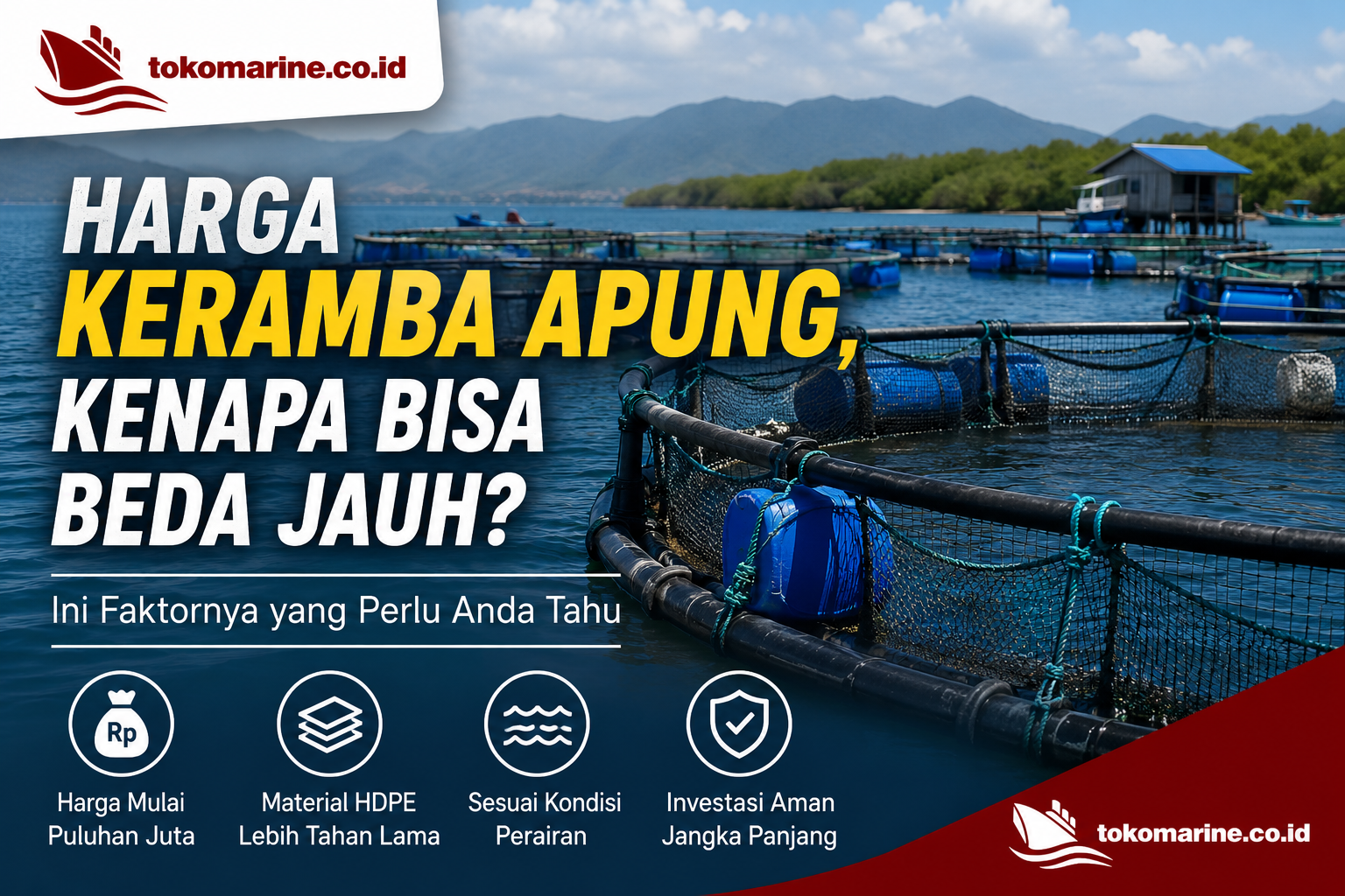 Keramba apung harga dan keunggulan